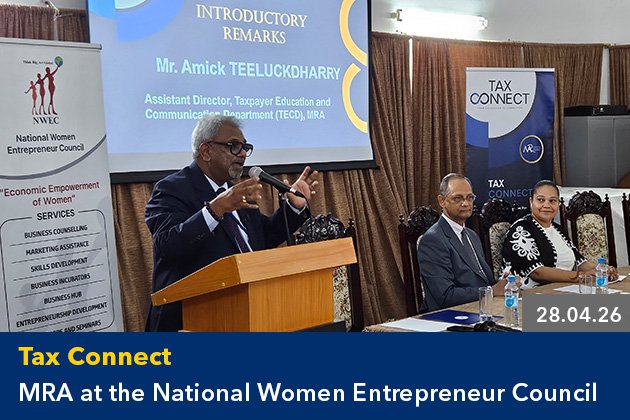 Tax Connect : MRA at the NWEC (28.04.26)